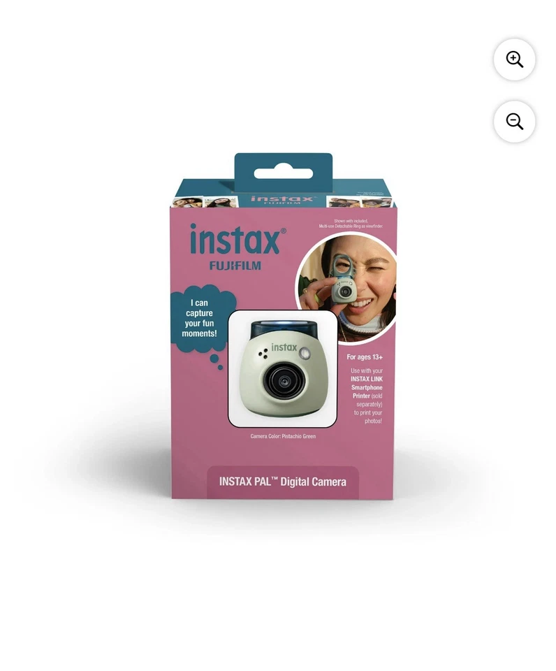 Fujifilm 600023988 instax PAL Digital Camera Green 4.9MP