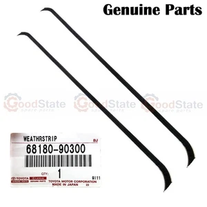 Genuine Toyota LandCruiser HJ45 FJ45 Front Outer Door Belt Weatherstrip x2 - Picture 1 of 3