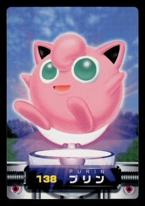 LP - Pokemon Japanese Jigglypuff #138 Zukan Carddass Advanced Generation - Picture 1 of 2