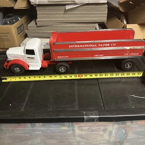Restored Smith Miller L Mack International Paper Co. Truck - Picture 1 of 24