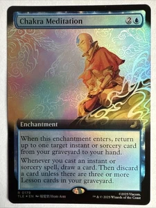 Meditazione Chakra - Foil Extended Art TLE MTG 0179 NM - Foto 1 di 10