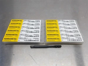 12 NEU! Kennametal #10-32 HSS Spiralflötengewindebohrer 3-flötig 5417048 - Bild 1 von 3