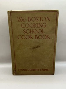 The Boston Cooking School Cook Book by Fannie Merritt Farmer 1937 print - Picture 1 of 7
