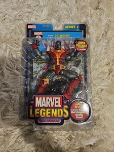 Figura de acción Marvel Legends Series V 5 Colossus 2003 con cómic nueva - Imagen 1 de 2