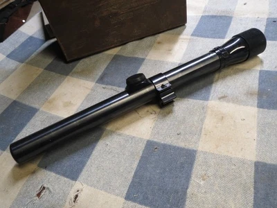 Vintage Weaver D 4 Rifle Scope Made In The USA Clear Scope Nice Crosshair Reticl - Image 1 of 4