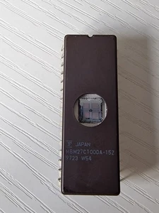 Fujitsu MBM27C1000A-15Z 27C1000 1MBIT UV EPROM 150ns CDIP-32 X 10PCS NEW - Picture 1 of 5