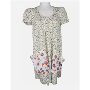 New with Tag Fiorucci Abito Floral Cotton Dress Size 40 (US 4) - Picture 1 of 5