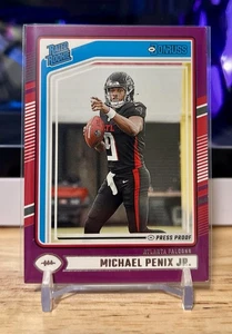 Panini Donruss 2024 - Clasificado Novato Michael Penix Jr. #308 Púrpura Prueba de Prensa... - Imagen 1 de 2