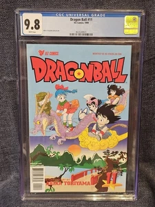 Dragon Ball #11 1st Print CGC 9.8 White Pages Viz Comics 1999 VERY LOW POP!!! - Picture 1 of 2