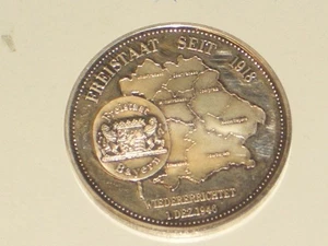 FREISTAAT BAYERN - Slbermedaille - seit 1918 - wieder errichtet 1946 - Silber - Bild 1 von 2