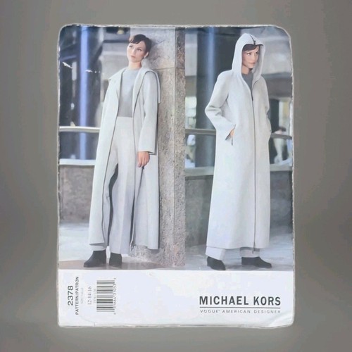 Cappotto e pantaloni vintage modello Vogue Michael Kors designer americano #2378 NON TAGLIATI