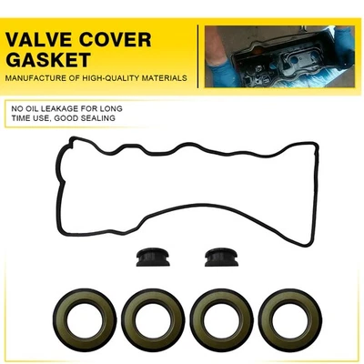 阀盖垫圈密封适用于 1987 - 1995 年丰田凯美瑞 Celica MR2 AUXITO EOA — 第 1/4 张图片