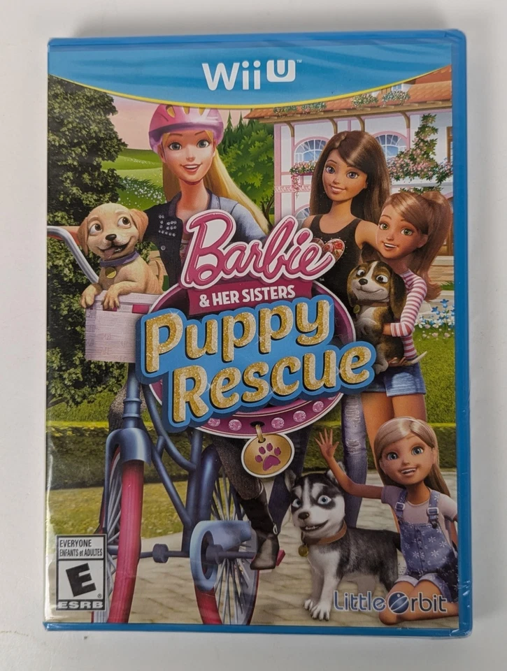 Barbie & Her Sisters Puppy Rescue (Nintendo Wii U, 2015) New Sealed - Image 1 of 3