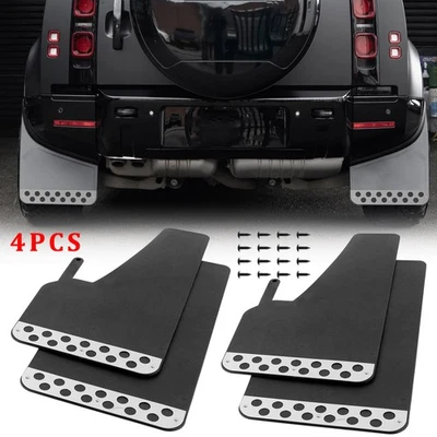 4 шт автомобильных широких грязевых щитков брызговики черные для Land Rover Range Rover - Изображение 1 из 4