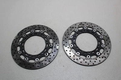 Rotores de freno delanteros izquierdo derecho Yamaha Yzf R6 Yzf-r6 2001-2002 discos Foto 1 de 4