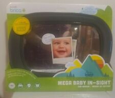 MUNCHKIN BRICA MEGA BABY IN SIGHT CAR MIRROR SEE BABY WHILE YOU DRIVE D42