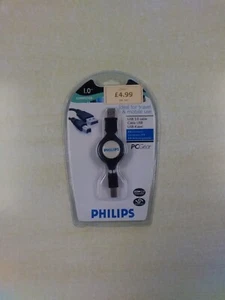 Cable conector Philips 2.0 USB a AB - Imagen 1 de 2