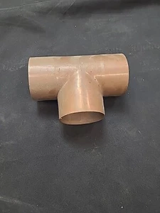 2 1/2" I.D. x 2 1/2" I.D. x 2 1/2" I.D. Copper Tee-COMPARABLE Mfr. Part #9104450 - Picture 1 of 4