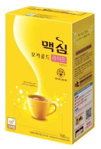Mezcla de café instantáneo coreano Maxim Mocha dorado ligero bajo en azúcar 100 palos - Imagen 1 de 1