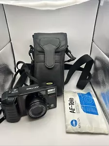 Minolta AF-Tele 35mm Camera & strap with soft case & Manual **Untested** - Picture 1 of 7