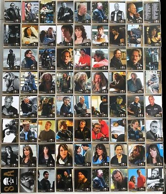 2015 Sons of Anarchy Season 4 & 5 Complete Base Trading Card Set (72) Cryptozoic - Image 1 of 4