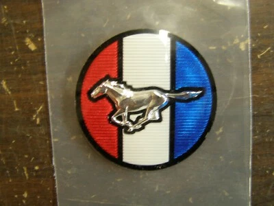 NOS OEM Ford 1979 1980 1981 Mustang Hood Ornament Emblem Badge Insert - Image 1 of 3