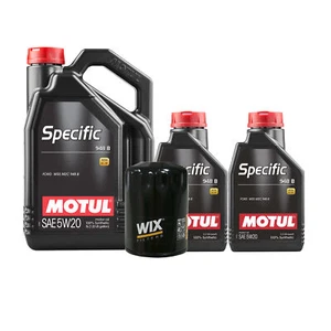 7L Motul SPECIFIC 948B 5W20 Wix Filter Motor Oil Change Kit API SN - Picture 1 of 1