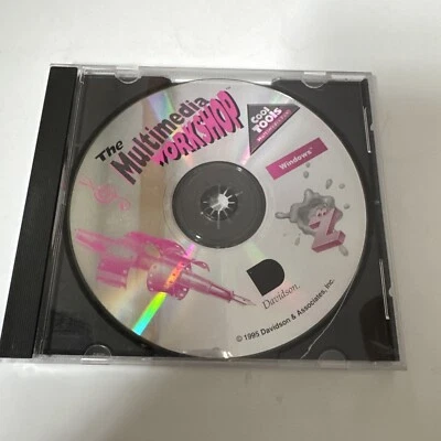 Multimedia Workshop (Ages 10+) (PC-CD, 1995) for Windows - CD - Image 1 of 2