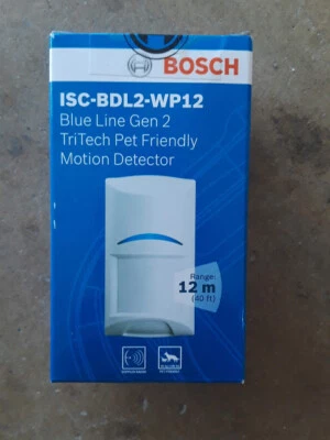 Bosch wire Tritech Blue Line motion detector ISC BDL2 WP12 - Image 1 of 3