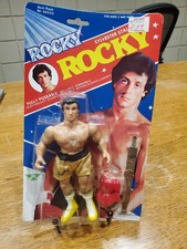 Rocky III Rocky Balboa Sylvester Stallone Figure 1983 PAC Toys New On Card