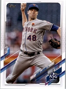 Aggiornamento Topps 2021 All-Star Game MLB All-Stars #ASG-12 Jacob DeGrom Mets - Foto 1 di 1