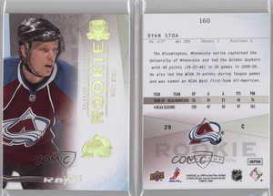 2009-10 Upper Deck The Cup Rookie Gold /25 Ryan Stoa #160 Rookie RC