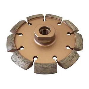 Hoja de cazador de grietas de 4,5"" para reparación de asfalto de concreto 3/8"" de ancho 5/8""-11 eje - Imagen 1 de 2