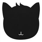 Cat Shape Anti static Felts Table Mouse Pad Office Dust proof Desk Pads Black