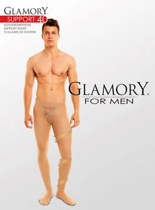 GLAMORY Support 40 TEINT Herrenstrumpfhose M - 4XL G-50424 - Bild 1 von 2