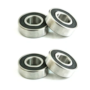 15mm Axle Rubber Sealed Ball Bearing Fit 6202 RS For Pit Bike SDG Wheel 4pcs - Picture 1 of 4