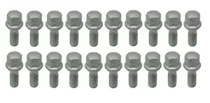 Set of 20 Wheel Lug Bolt - For Alloy Wheel (12 X 52 X 1.5 mm) FEBI for Mercedes - Picture 1 of 2