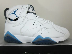 2002 Air Jordan 7 Retro French Blues - 304775141 - Men's Size 9 - Picture 1 of 12