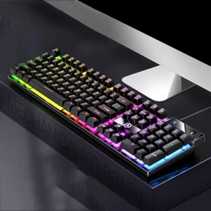 Teclado gaming K500 Teclado Mecánico con Iluminacion RGB - Imagen 1 de 1