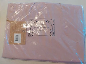 Brand New Adairs Bamboo / Linen Blossom Pink Queen Size Flat Sheet - Picture 1 of 3