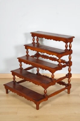 Escalier de bibliothèque époque Louis XIII - Photo 1/4