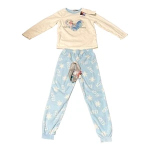 Disney Girls Frozen 2 Elsa Believe In The Journey Blue Pajamas Sleep Set - Picture 1 of 11