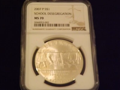 2007-P   School  Desegregation      NGC  MS 70 - Image 1 of 2