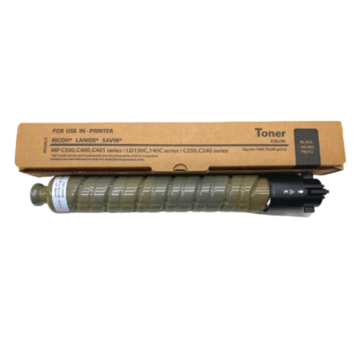 Black Generic Ricoh MP C401 Toner Cartridge (841724) - Image 1 of 4