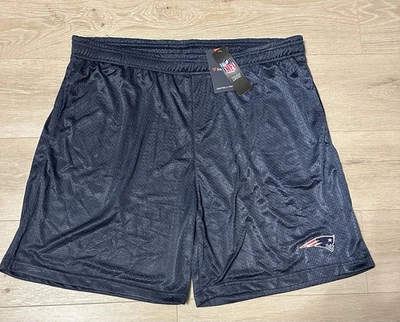 Pantalones Cortos de Entrenamiento Fanatics New England Patriots Para Hombre Talla 3XLT Alto Azul Nuevo con Etiquetas Foto 1 de 4
