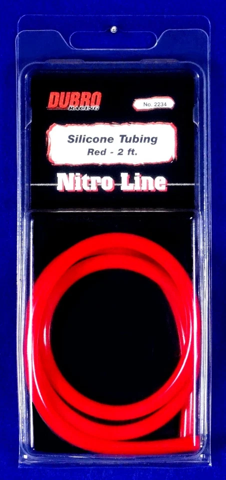 DuBro Red NITRO Fuel Tubing DUB2234 2 FT