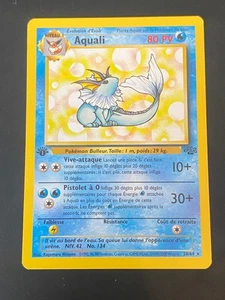 CARTE POKEMON AQUALI 28/64 ÉDITION 1 FR RARE WIZARDS JUNGLE - EXC - Imagen 1 de 10
