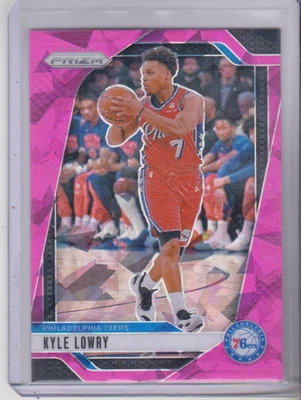 2024-25 Panini Prizm Kyle Lowery Pink Ice Prizm paralelo #210 Philadelphia 76ers Foto 1 de 2