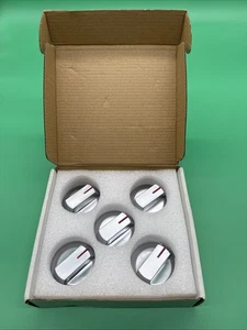 AMI PARTS DG94-03500A/Z for Samsung Stove Knob Replacement (5PCK Silver) - Picture 1 of 9