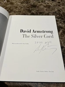 David Armstrong Photographer Autographed Signed Book - The Silver Cord HC DJ - Picture 1 of 5